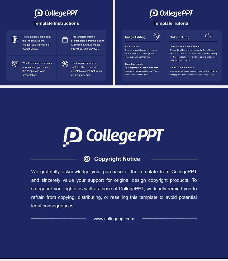 Wedel University of Applied Sciences Course/Courseware Creation PPT Template4:3 ratio PPT effect preview image5
