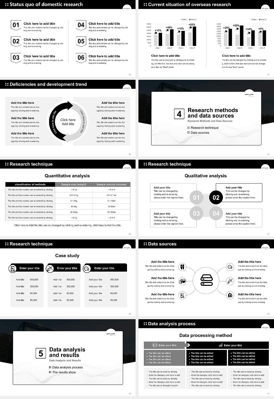 Zeppelin University – See campus Graduation Thesis Defense PPT Template16:9 ratio PPT effect preview image4