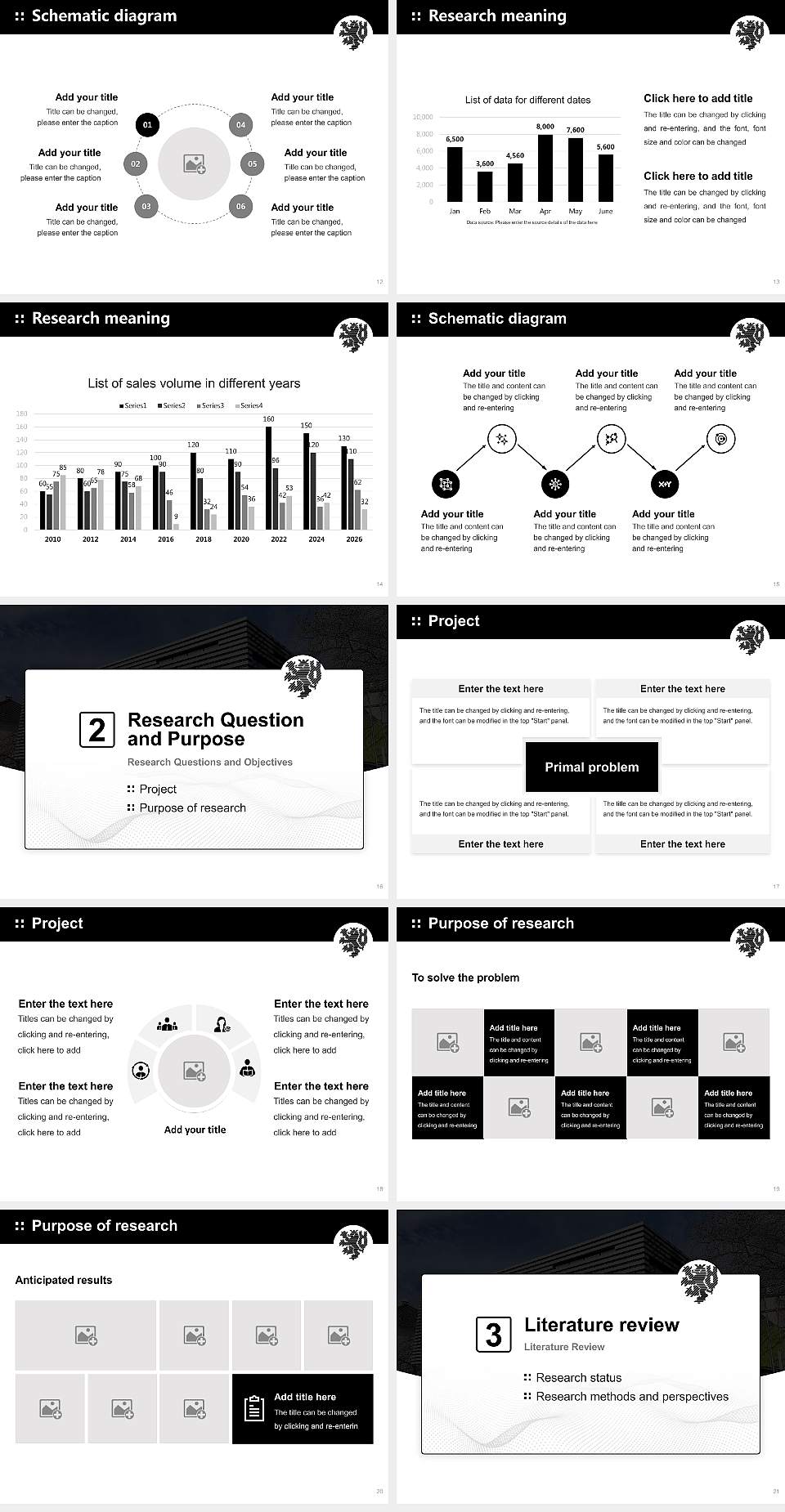 University of Wuppertal – Haspel campus Graduation Thesis Defense PPT Template4:3 ratio PPT effect preview image3