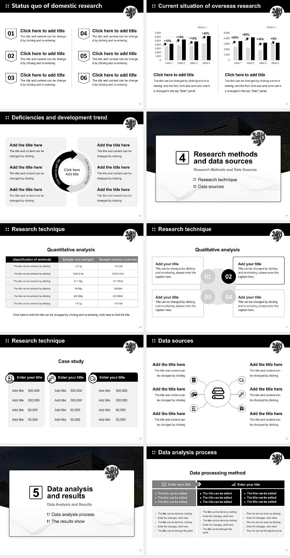 University of Wuppertal – Haspel campus Graduation Thesis Defense PPT Template4:3 ratio PPT effect preview image4