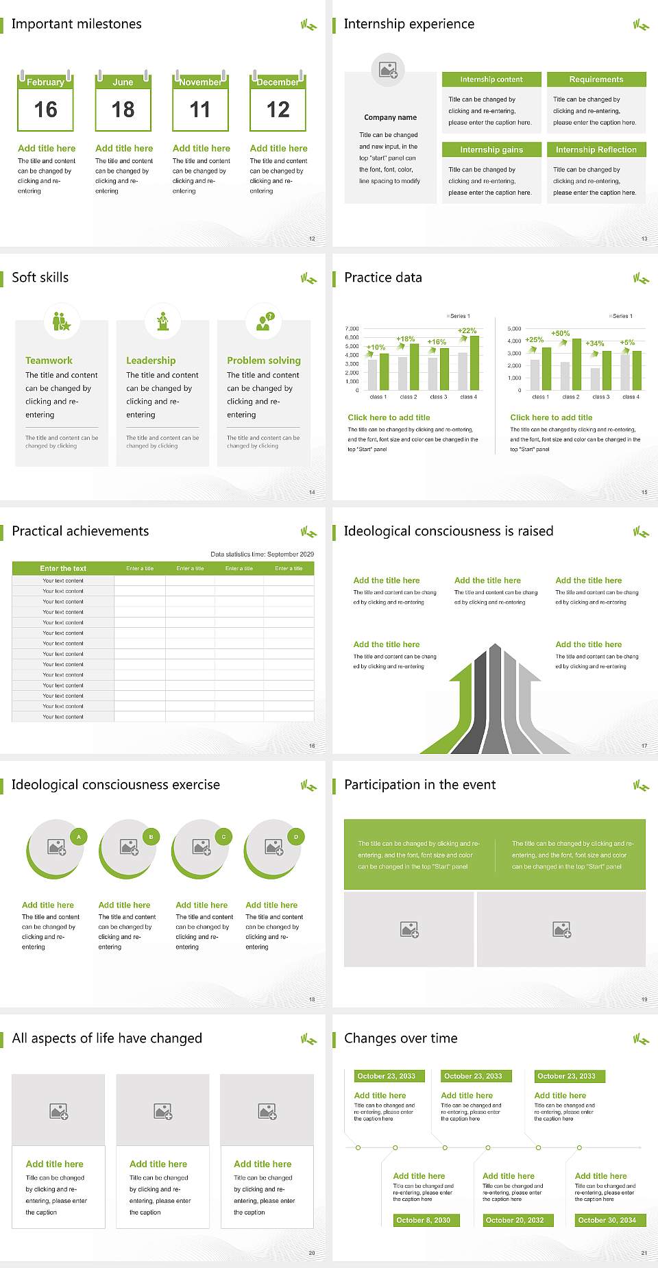 Westphalian University of Applied Sciences – Bocholt campus National Scholarship Defense PPT Template4:3 ratio PPT effect preview image3