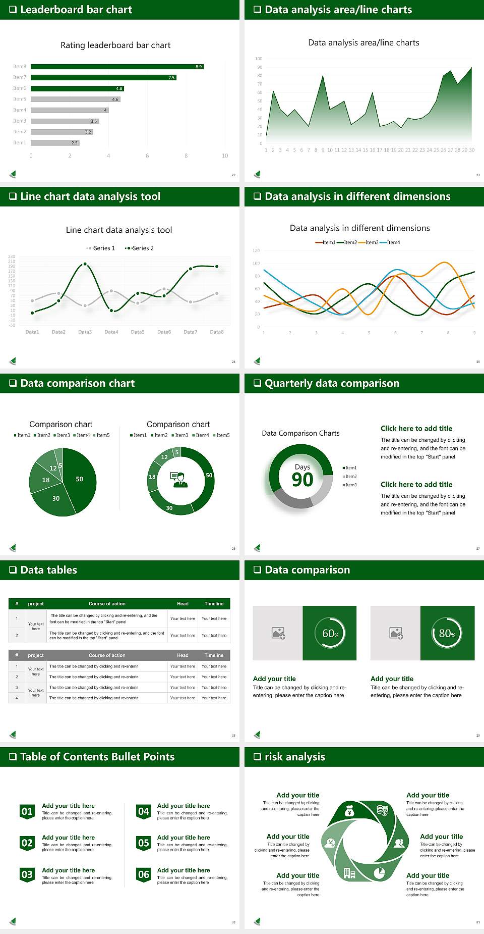 University of Forestry Rottenburg General PPT Template4:3 ratio PPT effect preview image4