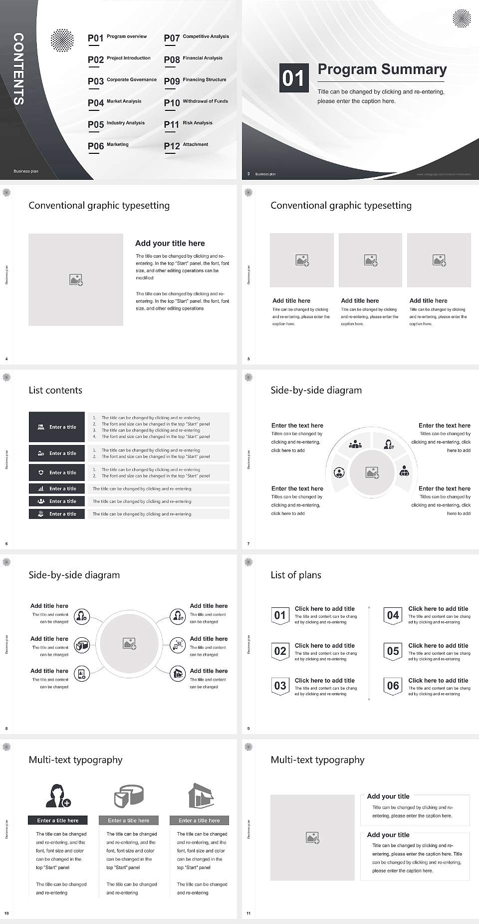 University of Stuttgart – Stadtmitte campus Competition/Entrepreneurship Contest PPT Template4:3 ratio PPT effect preview image2