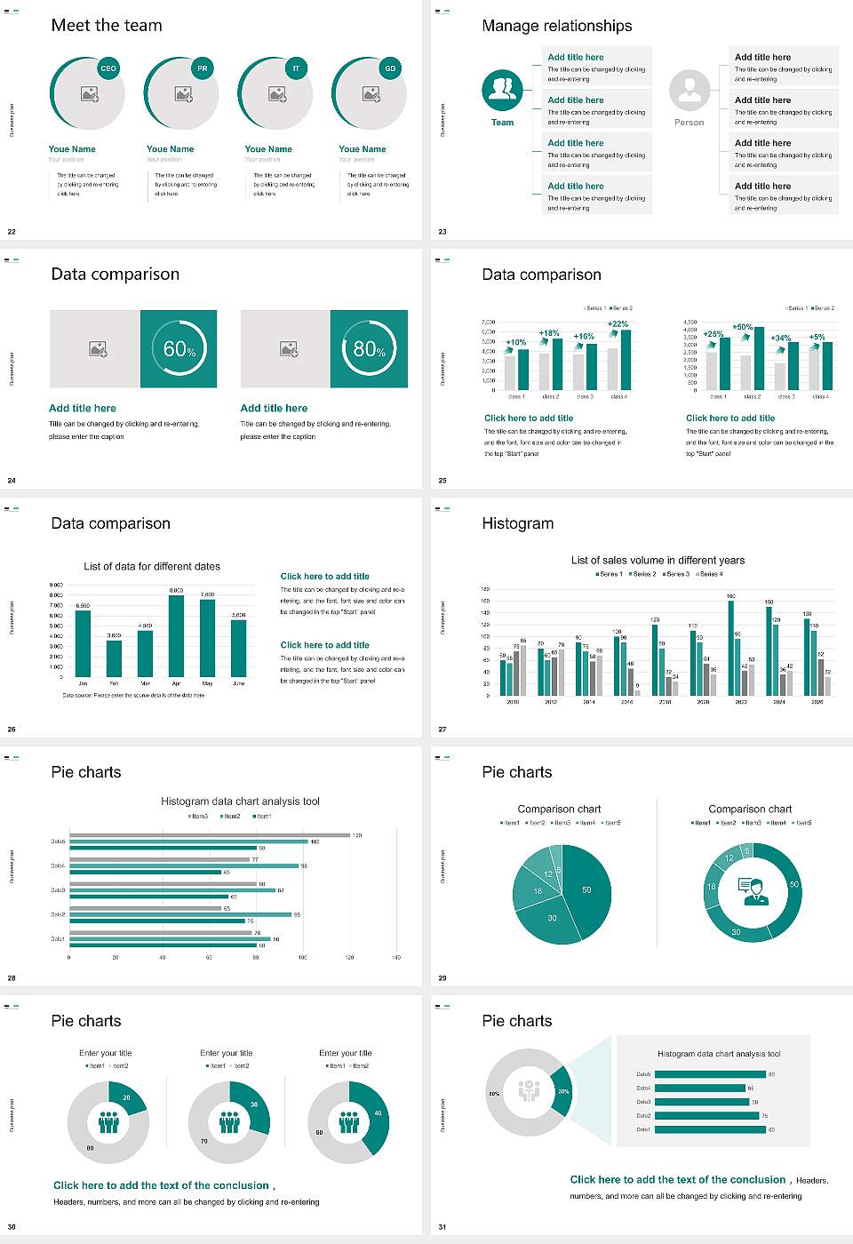 Aachen University of Applied Sciences Competition/Entrepreneurship Contest PPT Template16:9 ratio PPT effect preview image4