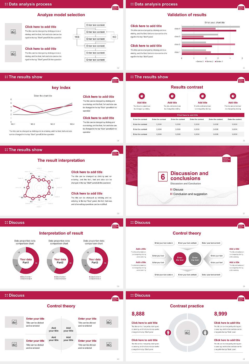 Bauhaus University Weimar Graduation Thesis Defense PPT Template16:9 ratio PPT effect preview image5