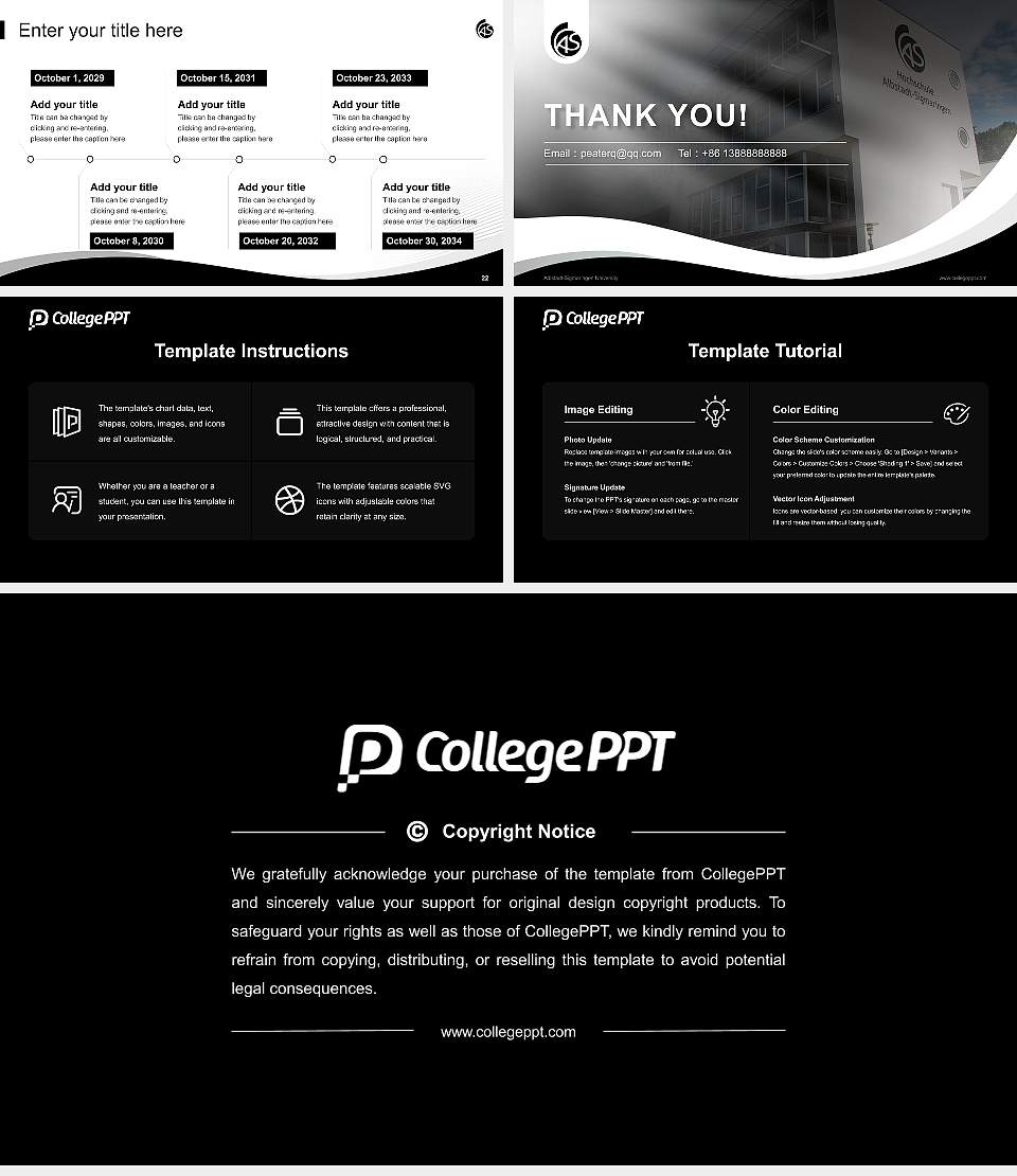 Albstadt-Sigmaringen University Lecture Sharing and Networking Event PPT Template16:9 ratio PPT effect preview image4