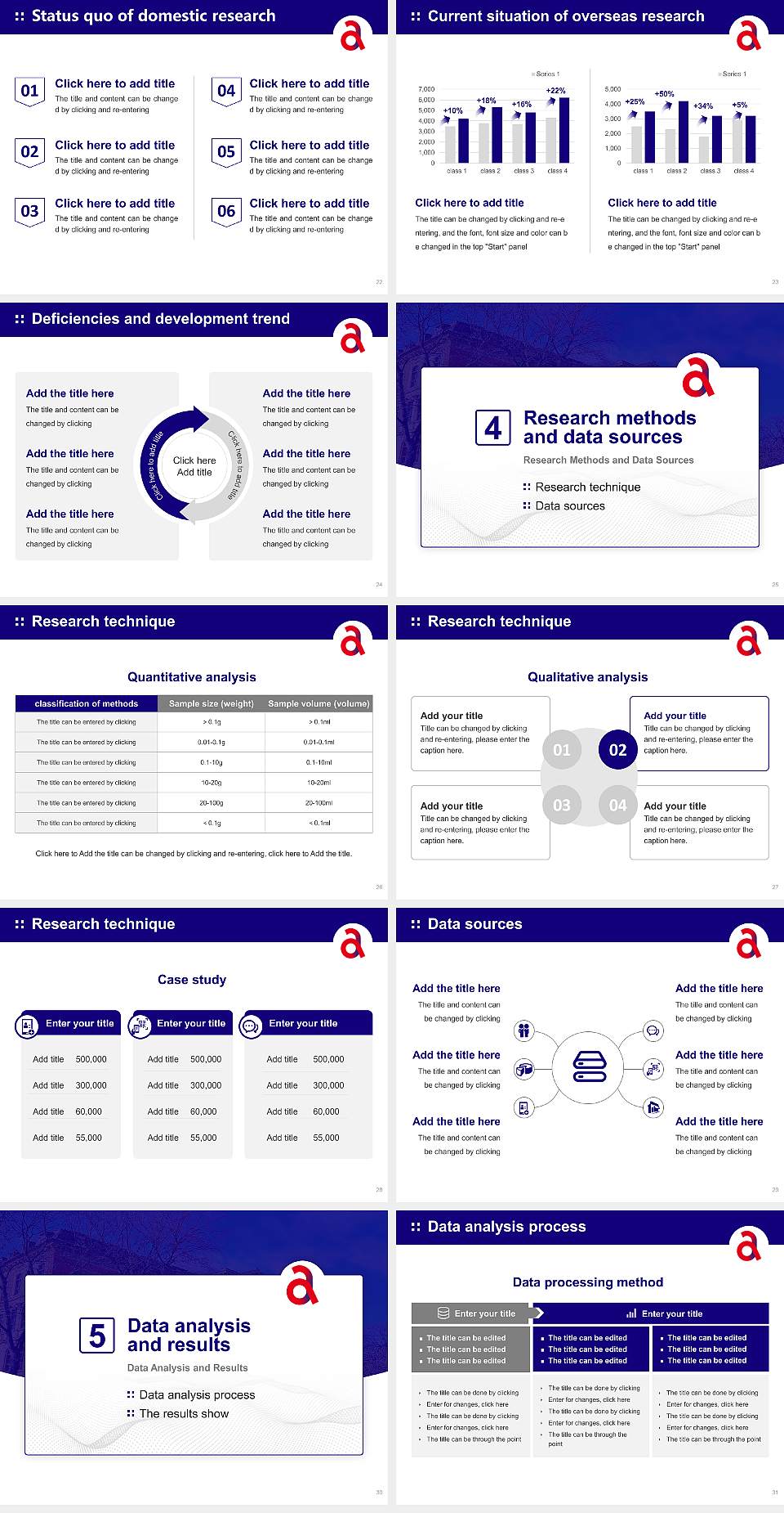 Anhalt University of Applied Sciences Graduation Thesis Defense PPT Template4:3 ratio PPT effect preview image4