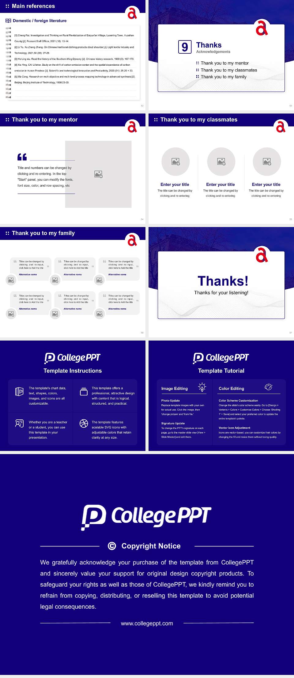 Anhalt University of Applied Sciences Graduation Thesis Defense PPT Template4:3 ratio PPT effect preview image7