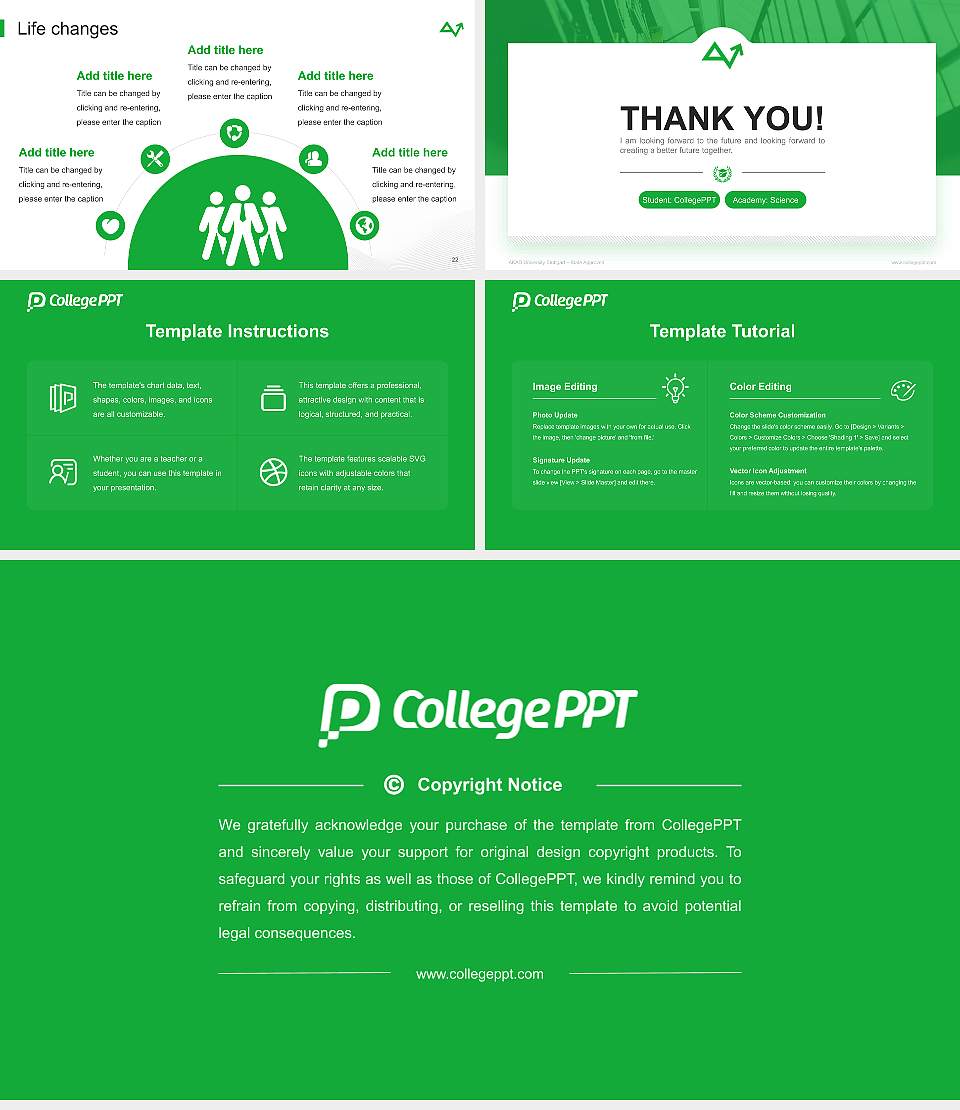 AKAD University Stuttgart – State Approved National Scholarship Defense PPT Template16:9 ratio PPT effect preview image4