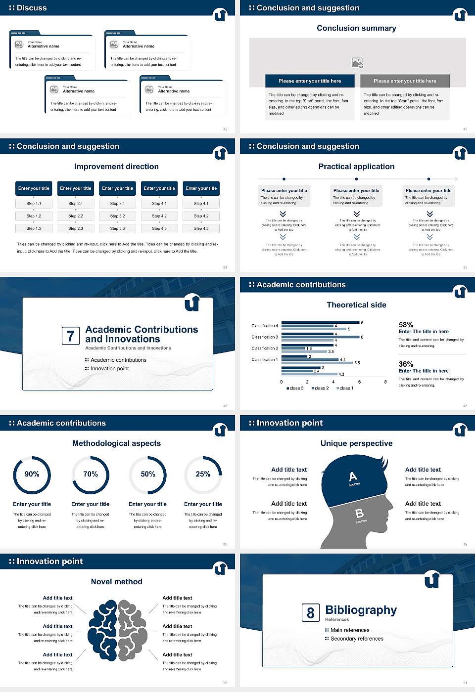 University of Siegen – Paul-Bonatz-Straße campus Graduation Thesis Defense PPT Template16:9 ratio PPT effect preview image6