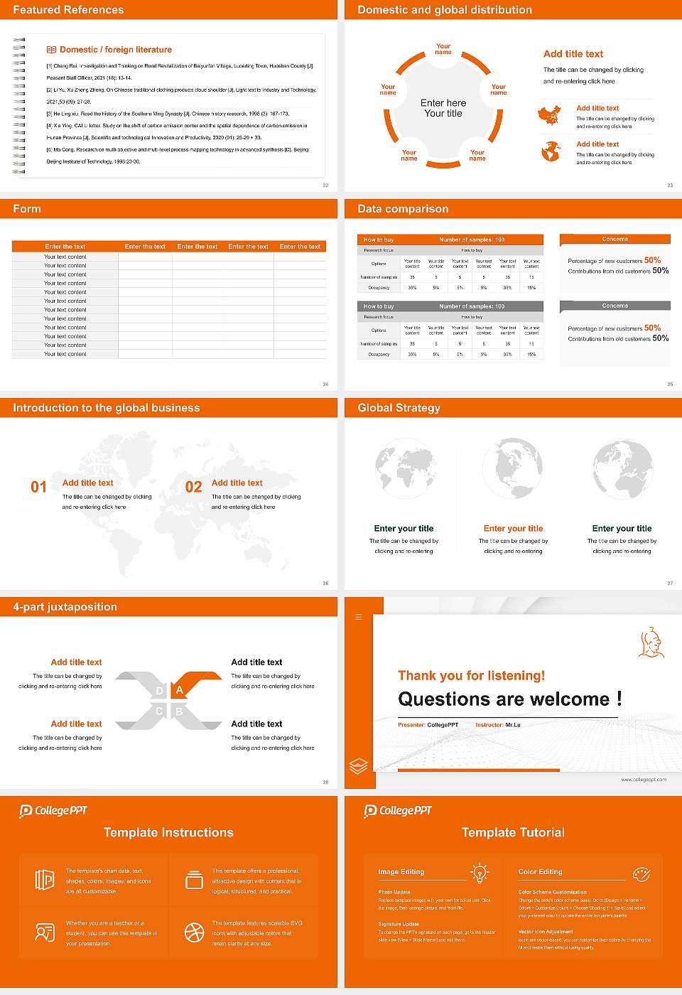 University of the Bundeswehr Munich Thesis Proposal/Graduation Defense PPT Template16:9 ratio PPT effect preview image4