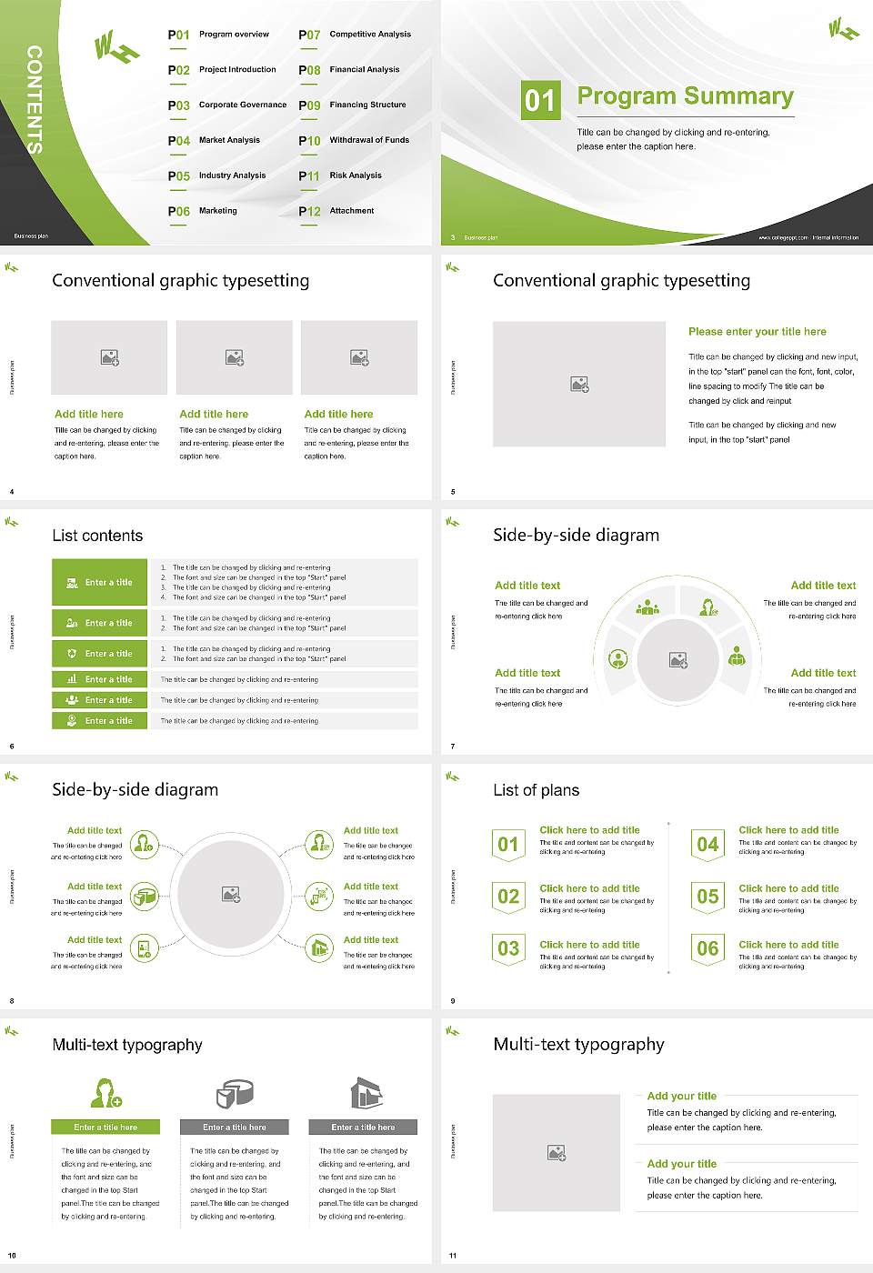 Westphalian University of Applied Sciences – Bocholt campus Competition/Entrepreneurship Contest PPT Template16:9 ratio PPT effect preview image2