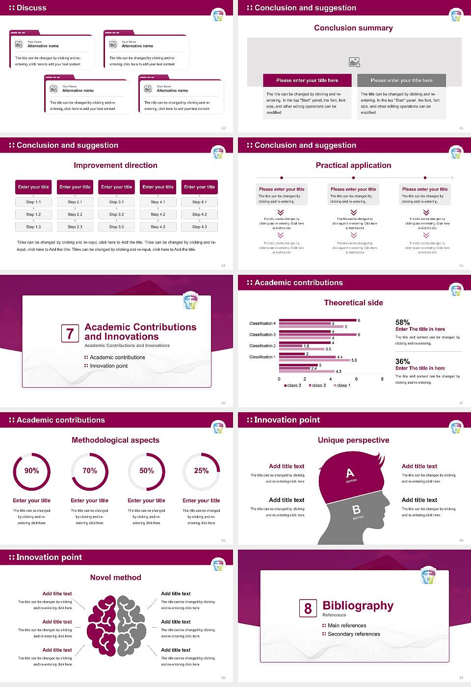 APOLLON University of Health Economics Graduation Thesis Defense PPT Template16:9 ratio PPT effect preview image6
