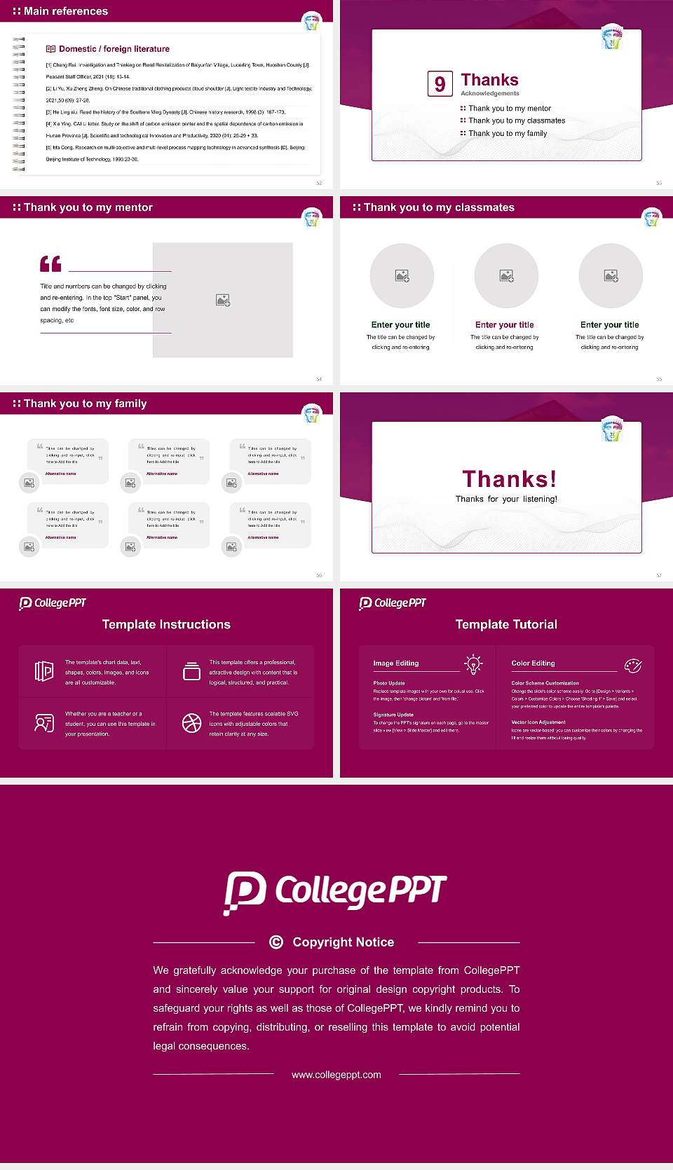 APOLLON University of Health Economics Graduation Thesis Defense PPT Template16:9 ratio PPT effect preview image7