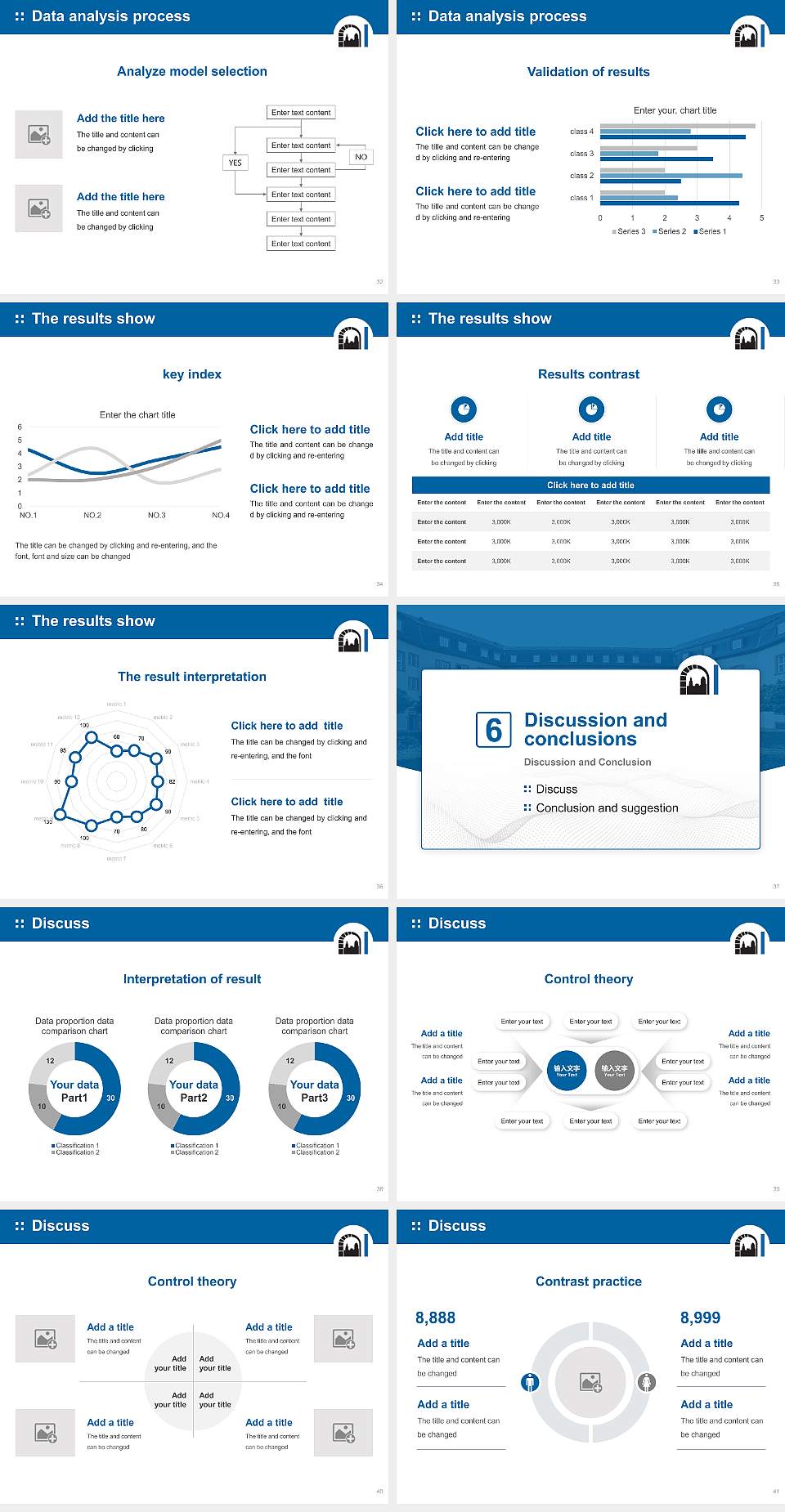 University of the German Bundesbank Graduation Thesis Defense PPT Template4:3 ratio PPT effect preview image5