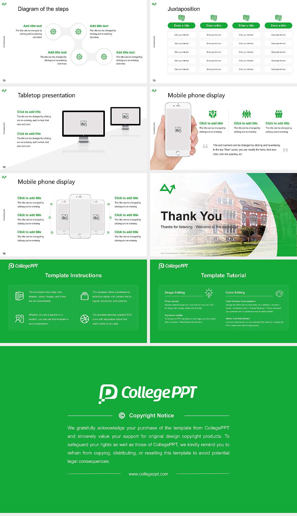 AKAD University Stuttgart – State Approved Competition/Entrepreneurship Contest PPT Template16:9 ratio PPT effect preview image9