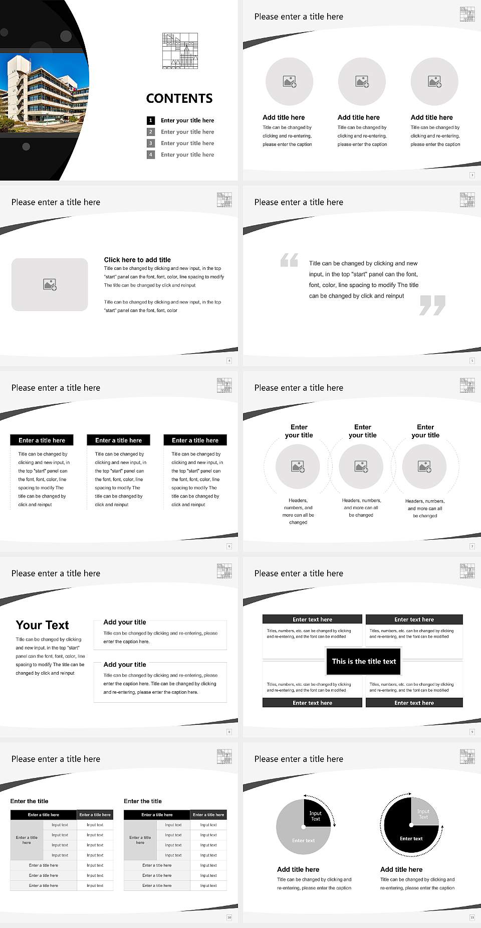 University of Konstanz Course/Courseware Creation PPT Template4:3 ratio PPT effect preview image2