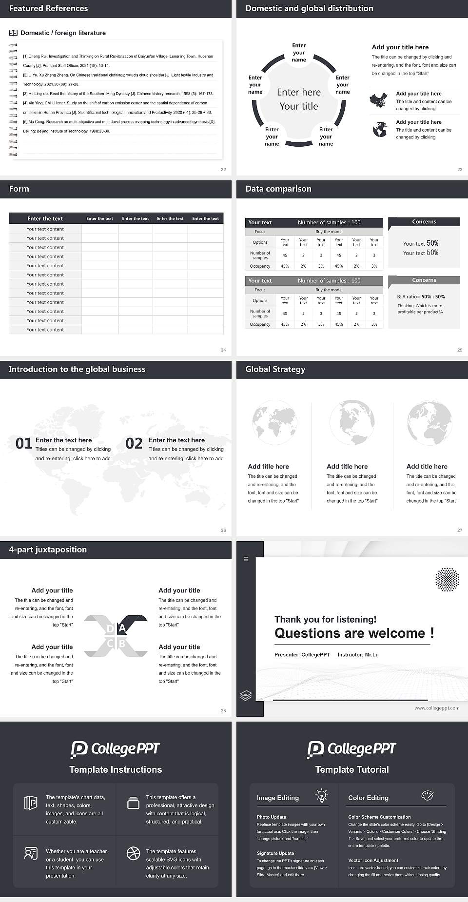 University of Stuttgart – Stadtmitte campus Thesis Proposal/Graduation Defense PPT Template4:3 ratio PPT effect preview image4