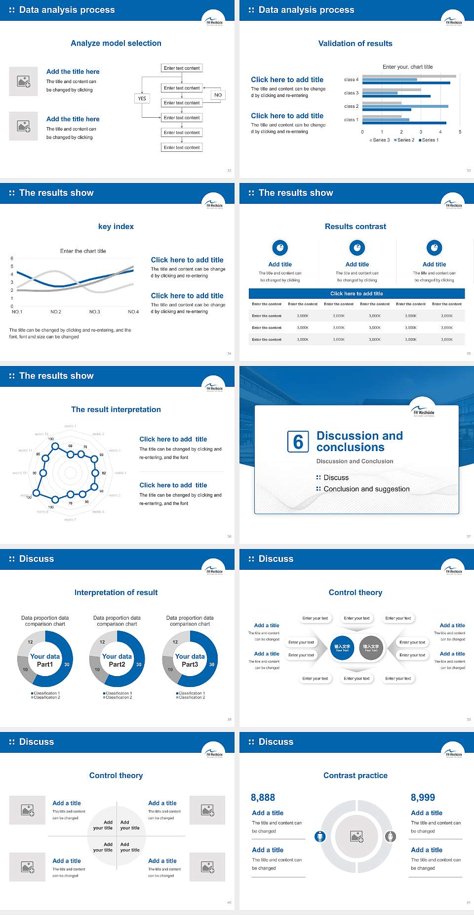 West Coast University of Applied Sciences Graduation Thesis Defense PPT Template4:3 ratio PPT effect preview image5