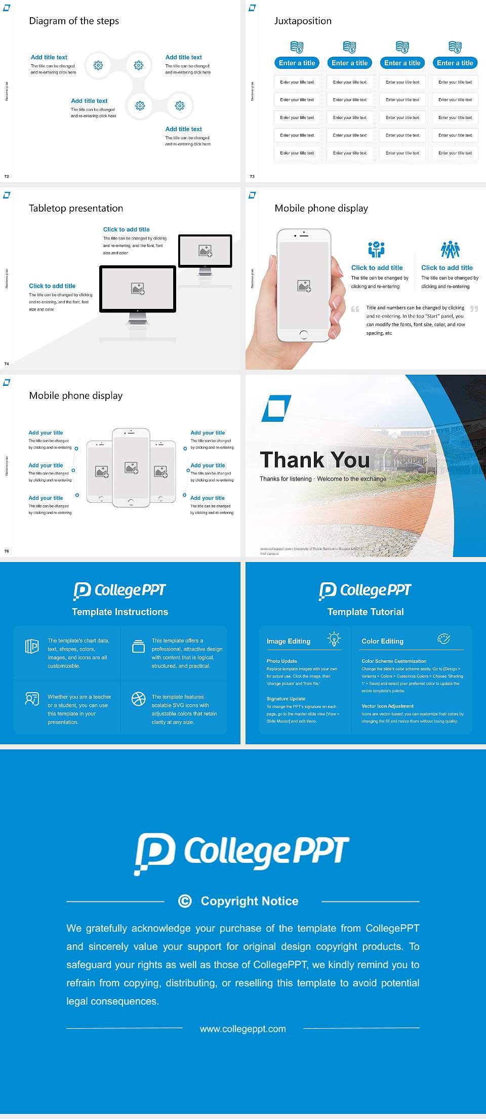 University of Public Service in Bavaria – Hof campus Competition/Entrepreneurship Contest PPT Template4:3 ratio PPT effect preview image9
