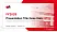 Baden-Württemberg Cooperative State University – Center for Advanced Studies Academic Presentation/Research Findings Report PPT Template