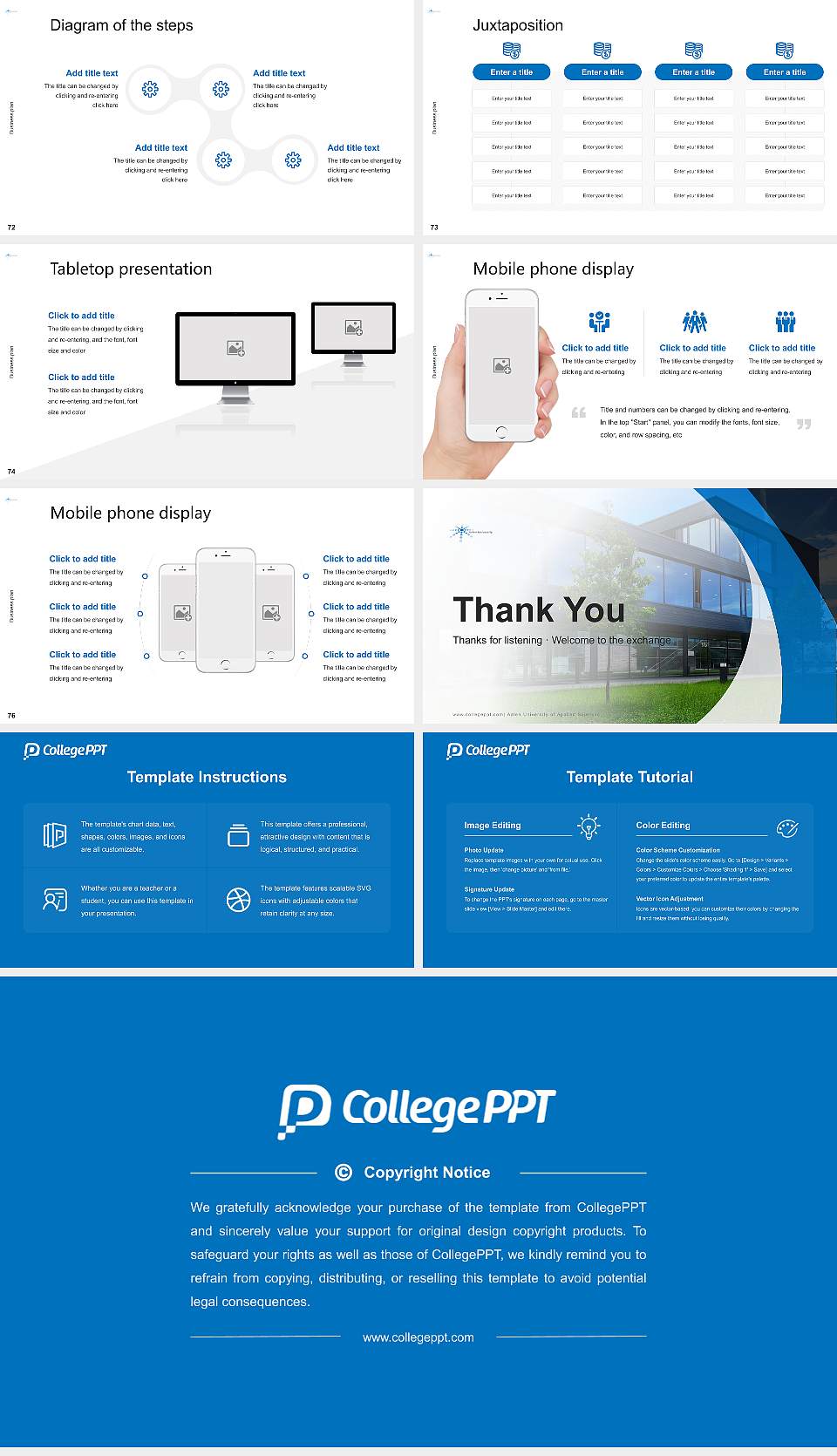 Aalen University of Applied Sciences Competition/Entrepreneurship Contest PPT Template16:9 ratio PPT effect preview image9