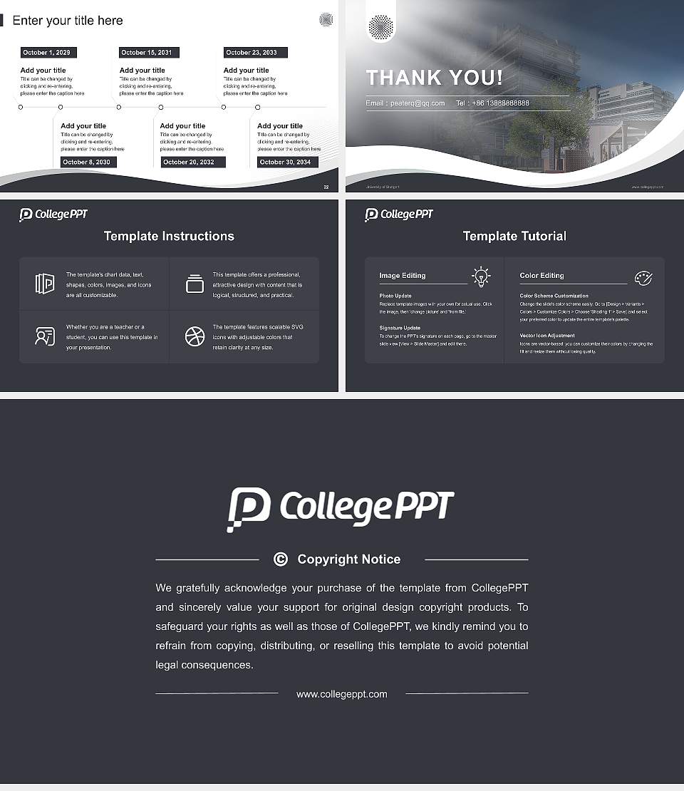 University of Stuttgart Lecture Sharing and Networking Event PPT Template16:9 ratio PPT effect preview image4