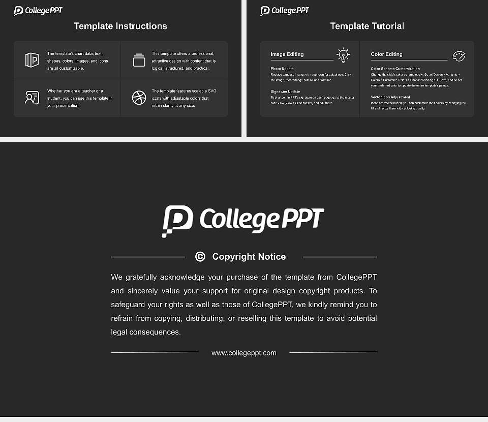 University of Social Design Course/Courseware Creation PPT Template16:9 ratio PPT effect preview image5