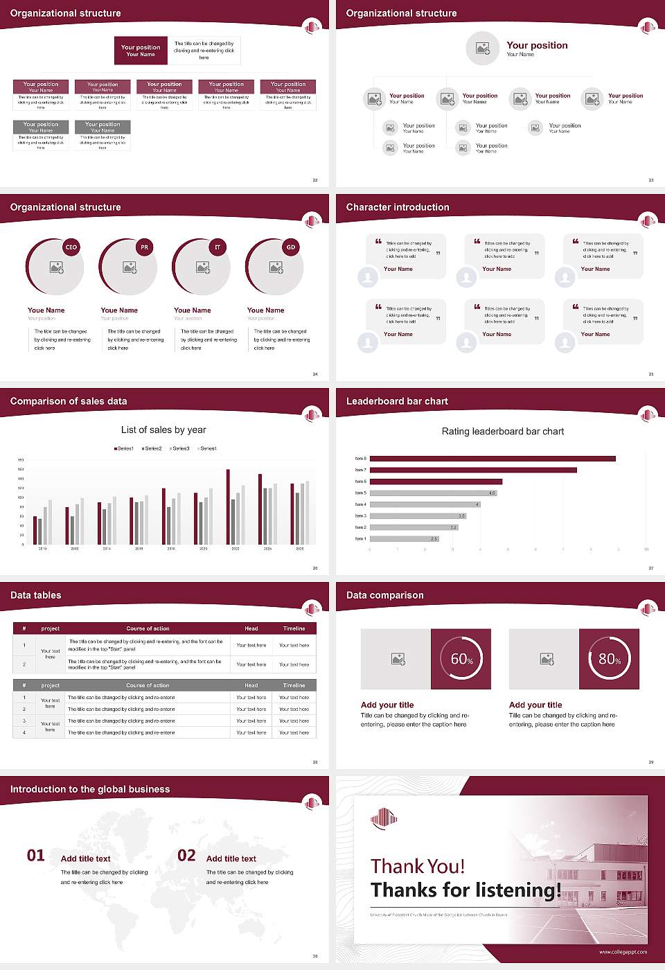 University of Protestant Church Music of the Evangelical Lutheran Church in Bavaria Academic Presentation/Research Findings Report PPT Template16:9 ratio PPT effect preview image4