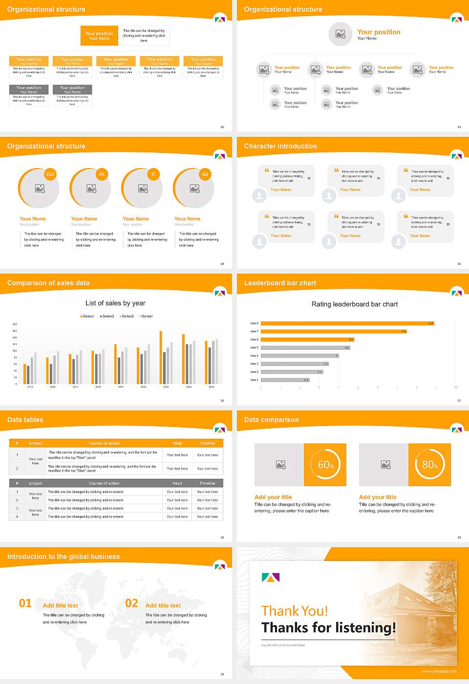 Augustana University Neuendettelsau Academic Presentation/Research Findings Report PPT Template16:9 ratio PPT effect preview image4