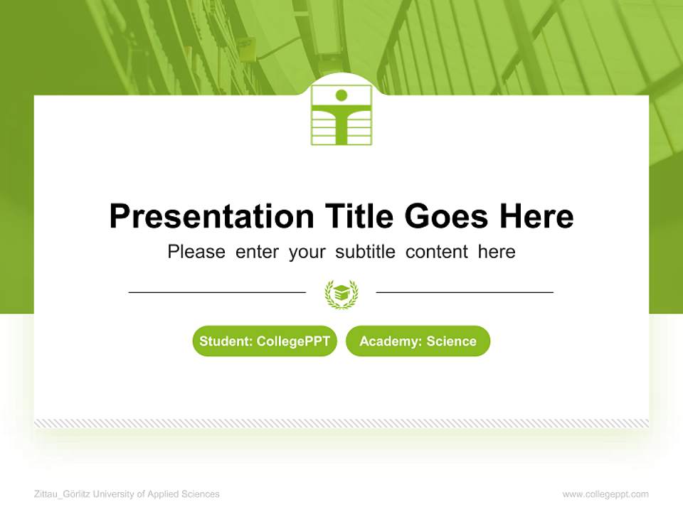 Zittau_Görlitz University of Applied Sciences National Scholarship Defense PPT Template4:3 ratio PPT effect preview image4