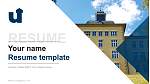 University of Siegen – Emmy Noether campus Resume Templat PPT