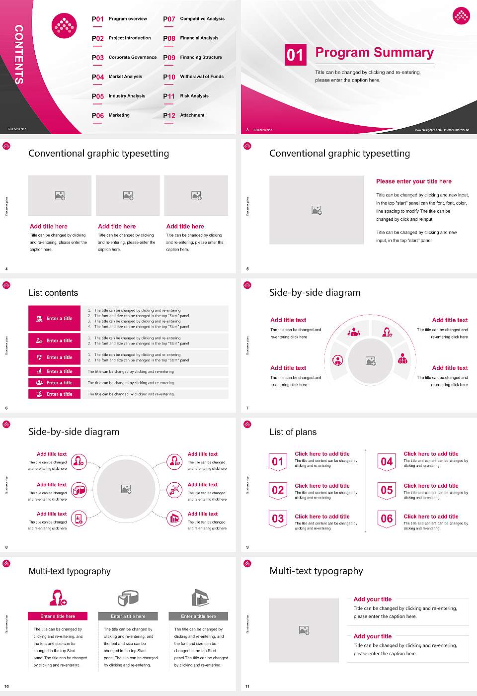 Wilhelm Büchner University of Applied Sciences Competition/Entrepreneurship Contest PPT Template16:9 ratio PPT effect preview image2