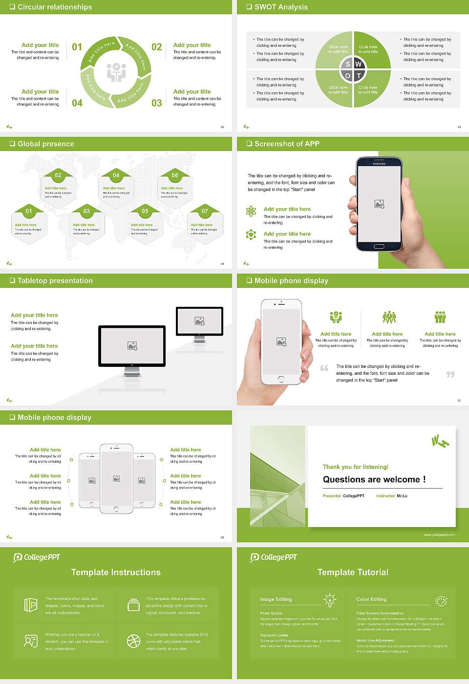 Westphalian University of Applied Sciences General PPT Template16:9 ratio PPT effect preview image5