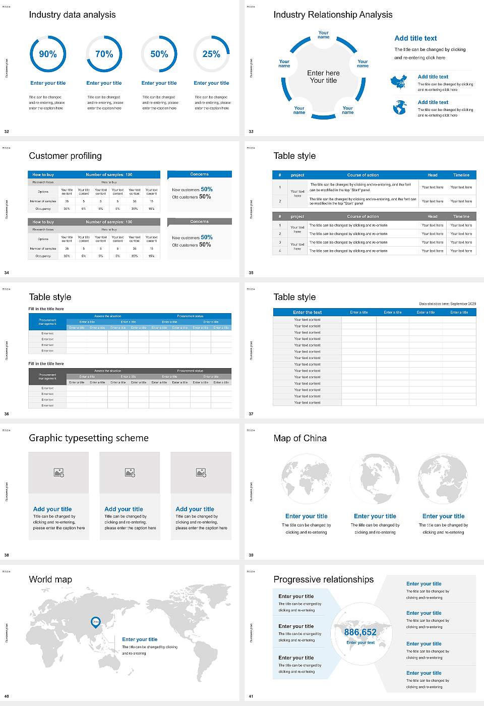 Baden-Württemberg Police University Competition/Entrepreneurship Contest PPT Template16:9 ratio PPT effect preview image5