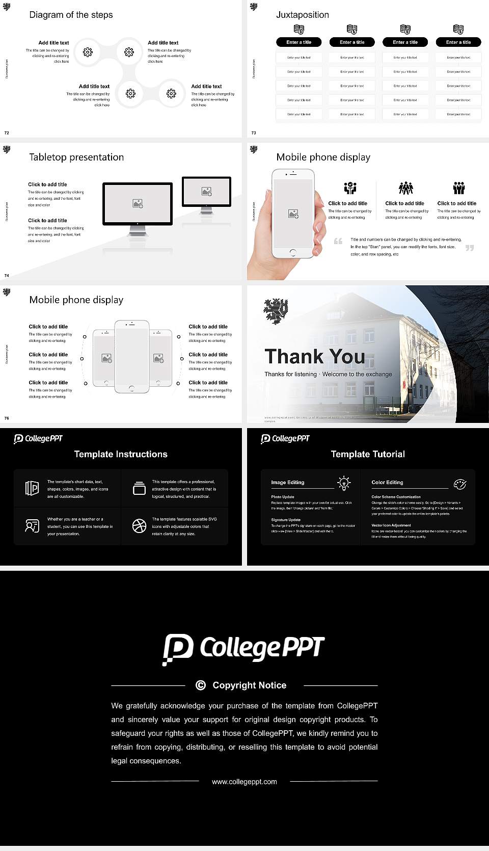 University of Wuppertal – Freudenberg campus Competition/Entrepreneurship Contest PPT Template16:9 ratio PPT effect preview image9