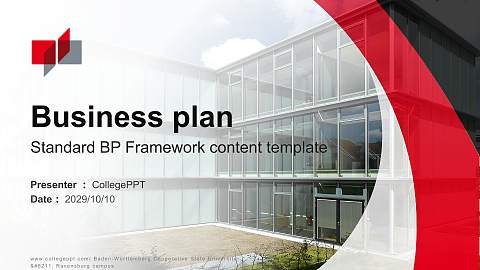 Baden-Württemberg Cooperative State University – Ravensburg campus Competition/Entrepreneurship Contest PPT Template
