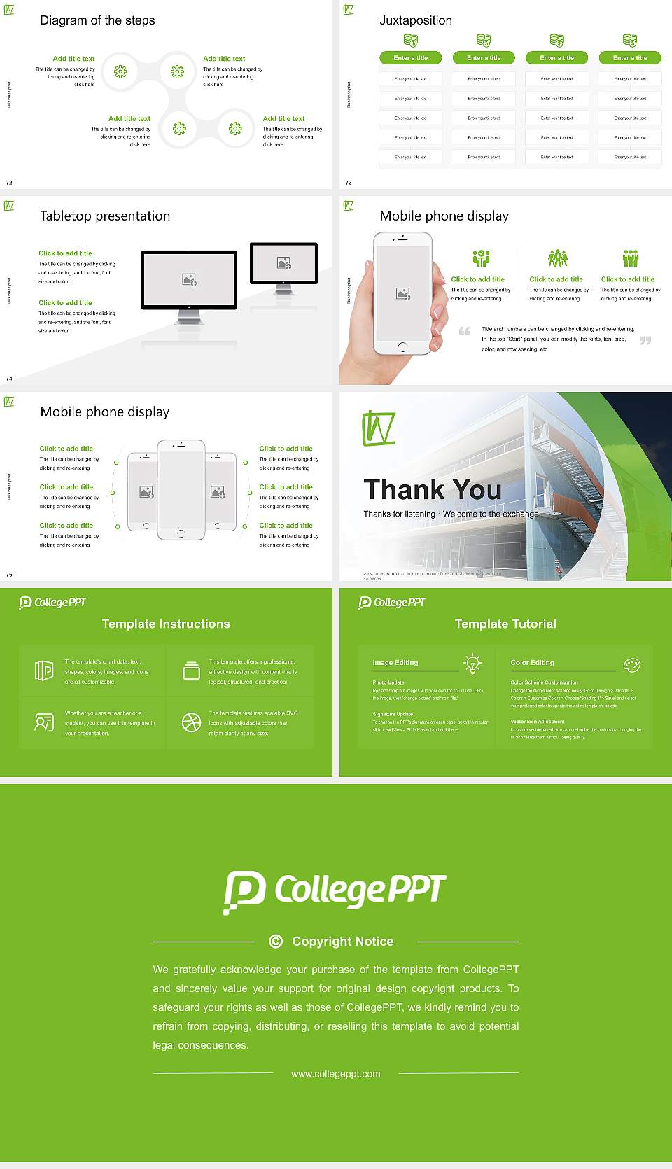 Weihenstephan-Triesdorf University of Applied Sciences Competition/Entrepreneurship Contest PPT Template16:9 ratio PPT effect preview image9