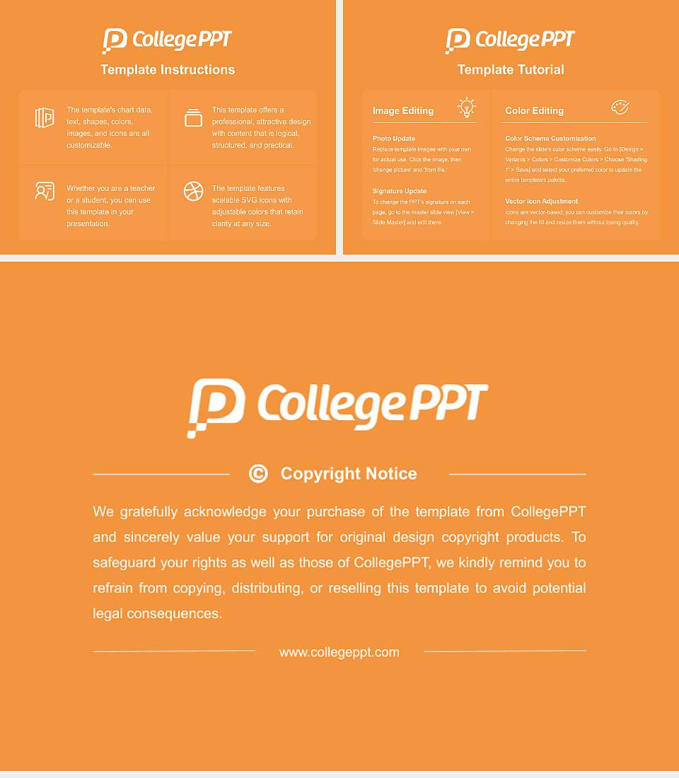 University of Health Professions Eberswalde Course/Courseware Creation PPT Template4:3 ratio PPT effect preview image5