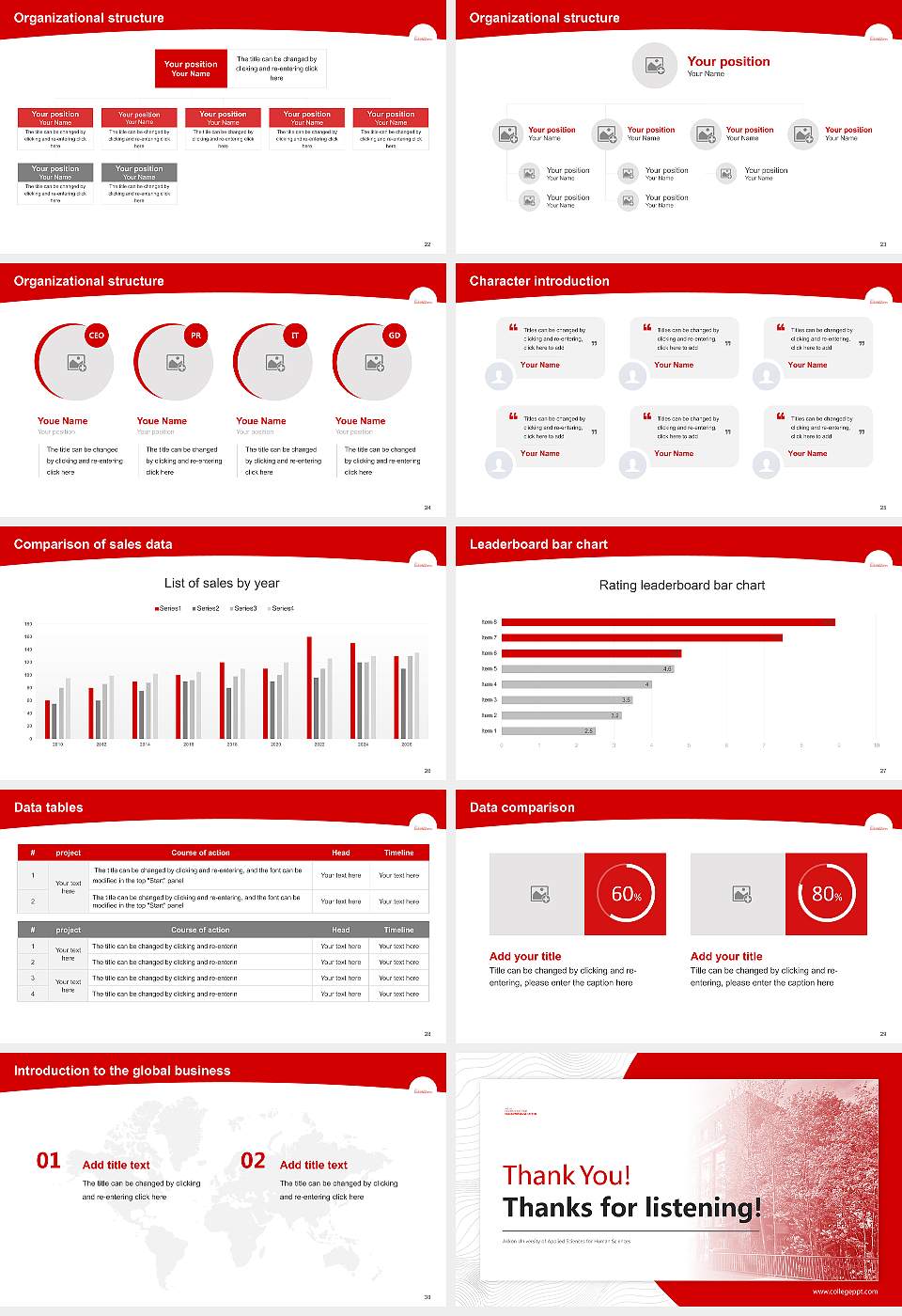 Akkon University of Applied Sciences for Human Sciences Academic Presentation/Research Findings Report PPT Template16:9 ratio PPT effect preview image4