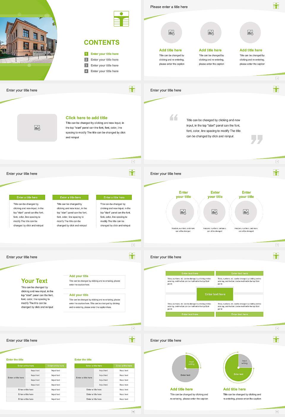 Zittau_Görlitz University of Applied Sciences Course/Courseware Creation PPT Template16:9 ratio PPT effect preview image2