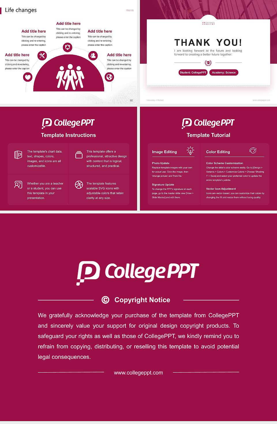 University of Kassel National Scholarship Defense PPT Template4:3 ratio PPT effect preview image4