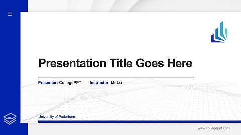 University of Paderborn Thesis Proposal/Graduation Defense PPT Template