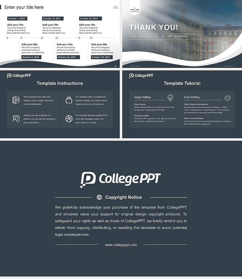 University of Münster Lecture Sharing and Networking Event PPT Template16:9 ratio PPT effect preview image4