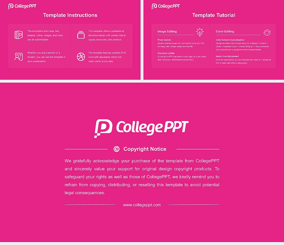 University of Music, Drama and Media Hanover Course/Courseware Creation PPT Template16:9 ratio PPT effect preview image5