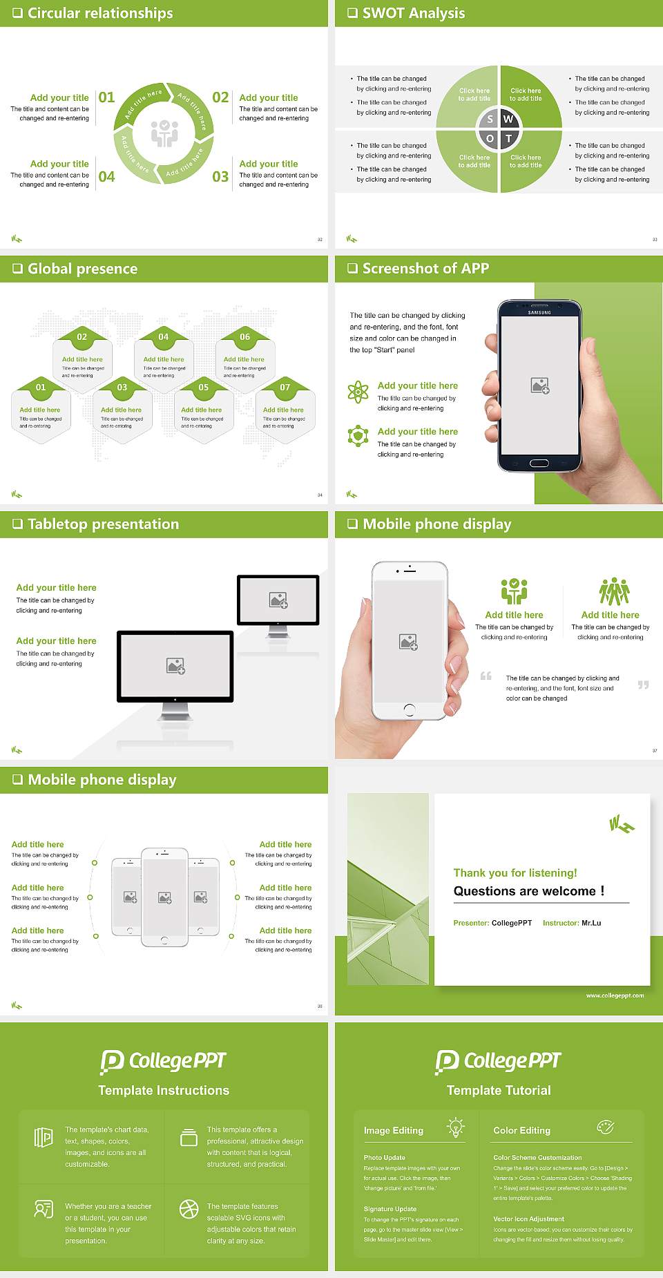 Westphalian University of Applied Sciences General PPT Template4:3 ratio PPT effect preview image5