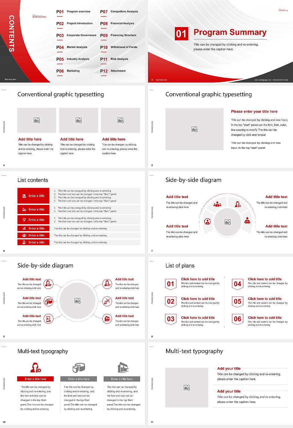 Akkon University of Applied Sciences for Human Sciences Competition/Entrepreneurship Contest PPT Template16:9 ratio PPT effect preview image2