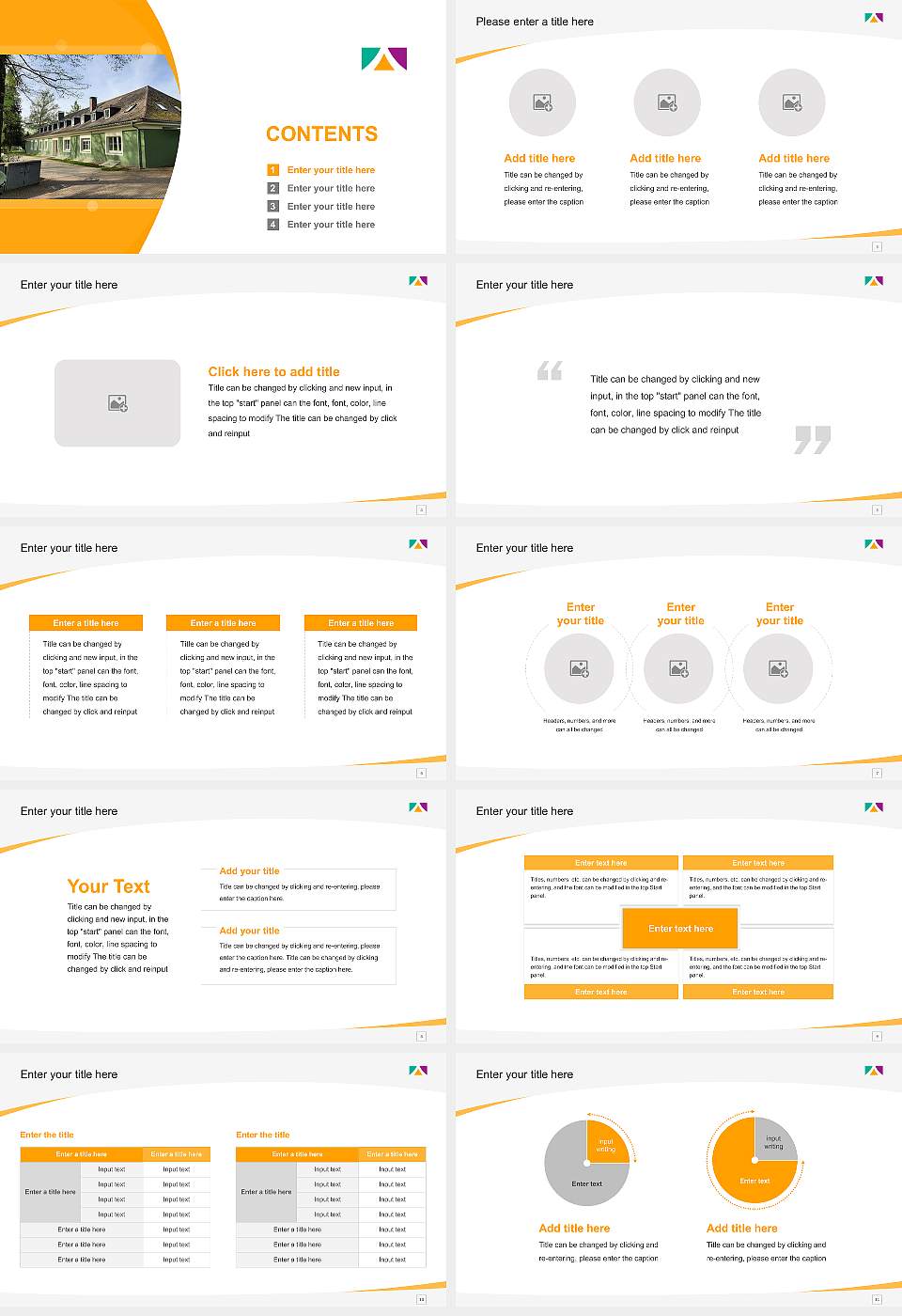 Augustana University Neuendettelsau Course/Courseware Creation PPT Template16:9 ratio PPT effect preview image2