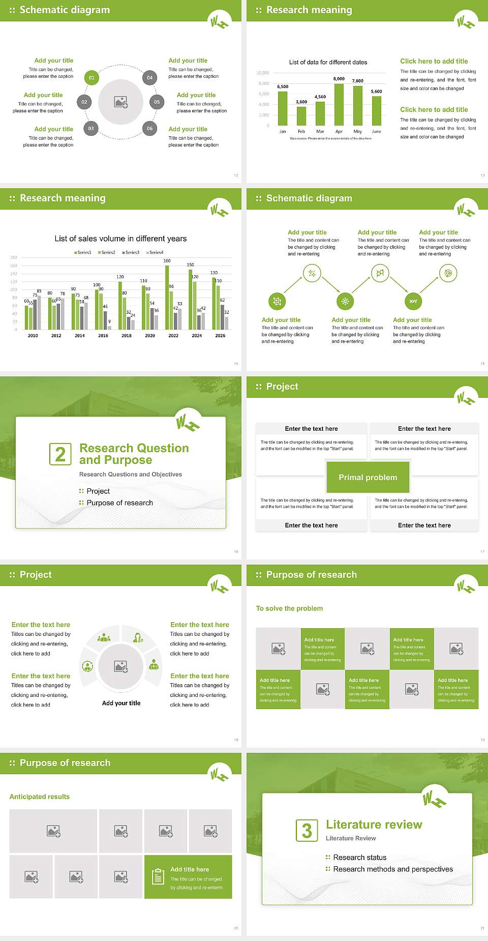 Westphalian University of Applied Sciences Graduation Thesis Defense PPT Template4:3 ratio PPT effect preview image3