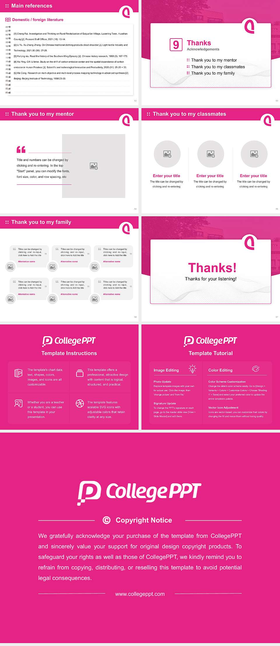 University of Music, Drama and Media Hanover Graduation Thesis Defense PPT Template4:3 ratio PPT effect preview image7